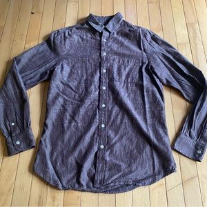 Wings + Horn Oxford Button Up Shirt size M